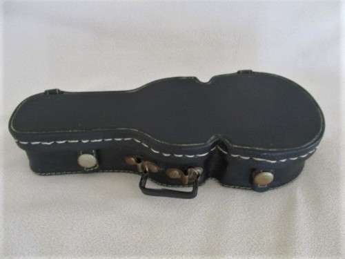 A VINTAGE MINIATURE VIOLIN IN CASE