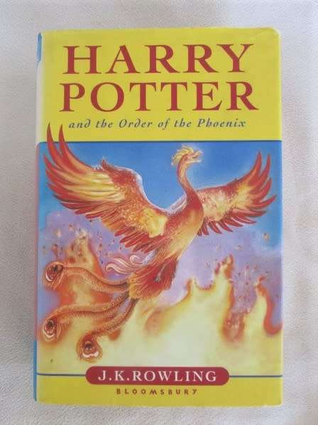 HARRY POTTER AND THE ORDER OF THE PHOENIX - 1ST EDITION HARD COVER WITH DUST JACKET
