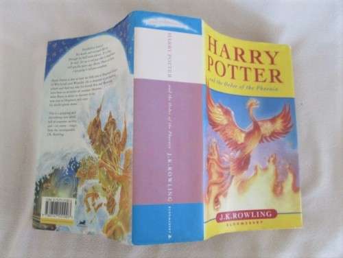 HARRY POTTER AND THE ORDER OF THE PHOENIX - 1ST EDITION HARD COVER WITH DUST JACKET