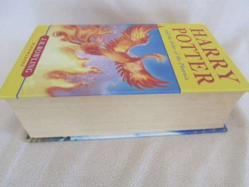 HARRY POTTER AND THE ORDER OF THE PHOENIX - 1ST EDITION HARD COVER WITH DUST JACKET
