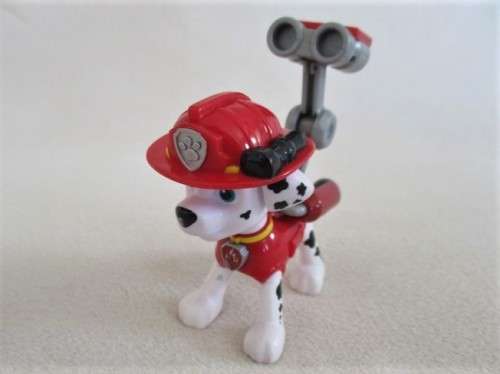 THREE CUTE SMALL HARD PLASTIC DOGS IN OUTFITS