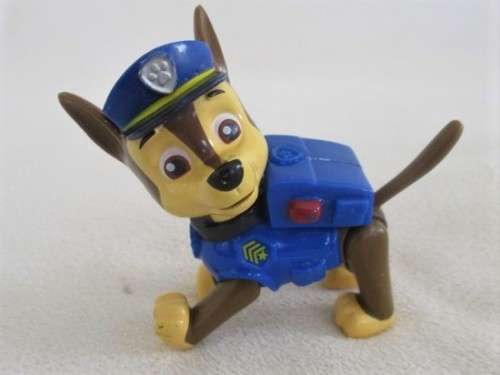 THREE CUTE SMALL HARD PLASTIC DOGS IN OUTFITS