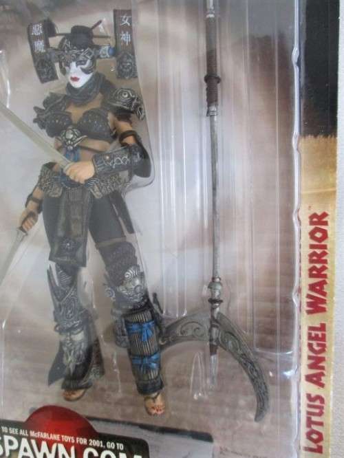 DARK AGES SPAWN THE SAMURAI WARS - LOTUS ANGEL WARRIOR - McFARLANE -MIB WITH ACCESORIES