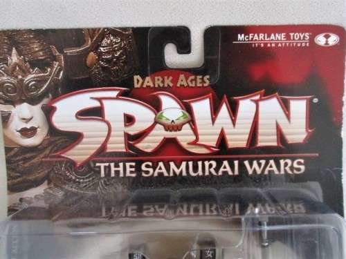 DARK AGES SPAWN THE SAMURAI WARS - LOTUS ANGEL WARRIOR - McFARLANE -MIB WITH ACCESORIES