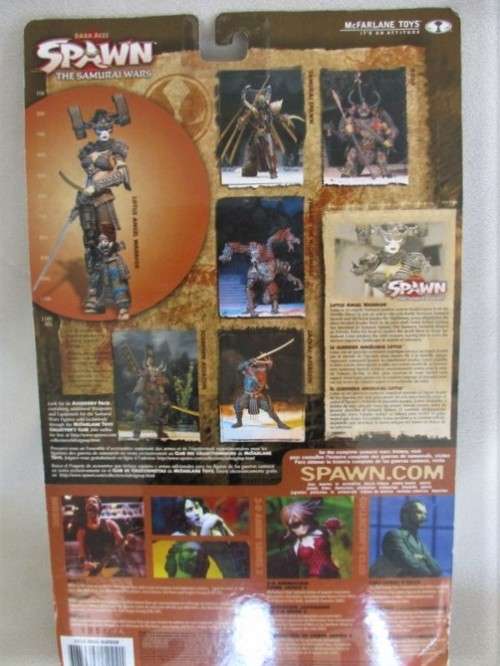 DARK AGES SPAWN THE SAMURAI WARS - LOTUS ANGEL WARRIOR - McFARLANE -MIB WITH ACCESORIES