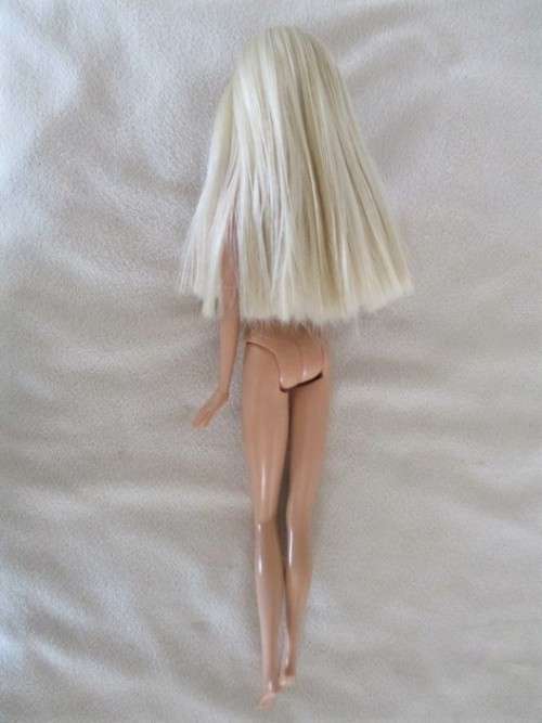 STUNNING MATTEL BARBIE DOLL WITH BANGS AND "REAL" LASHES IN THE CUTEST 1960's STYLE BELL BOTTOMS!