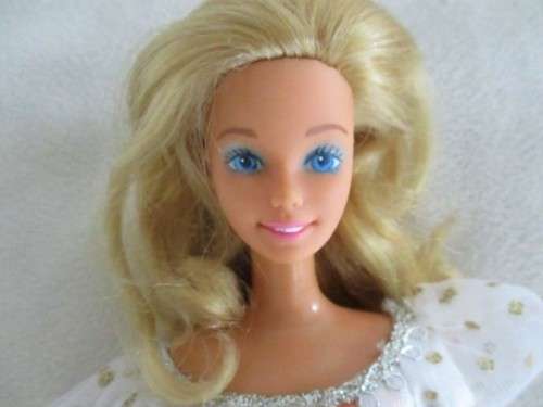VINTAGE MATTEL BARBIE DOLL IN AGE-APPROPRIATE DRESS - MADE IN TAIWAN - CIRCA 1970 - 1987