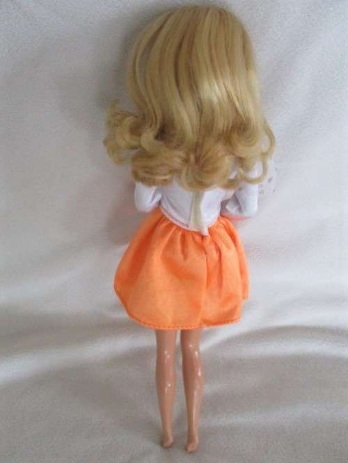 VINTAGE MATTEL BARBIE DOLL IN AGE-APPROPRIATE DRESS - MADE IN TAIWAN - CIRCA 1970 - 1987