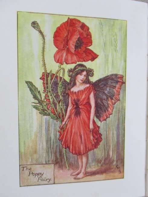 A VERY RARE (AND VALUABLE) 1930's EDITION OF CICELY MARY BARKER'S FLOWER FAIRIES OF THE SUMMER