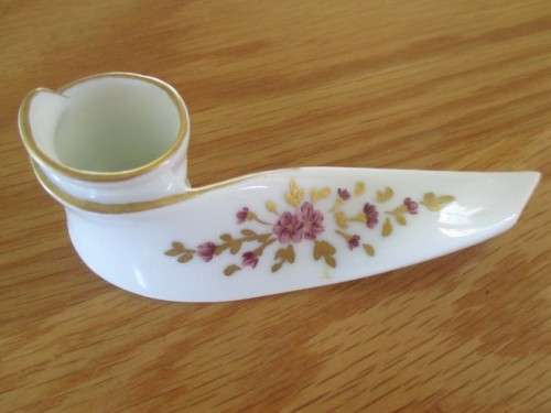 A SET OF SIX EXQUISITE LIMOGES, FRANCE CANDLE HOLDERS FOR THAT SPECIAL DINNER PARTY SETTING