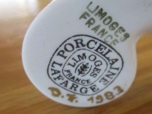 A SET OF SIX EXQUISITE LIMOGES, FRANCE CANDLE HOLDERS FOR THAT SPECIAL DINNER PARTY SETTING