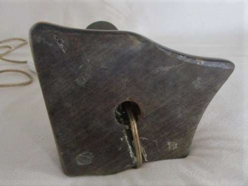 STUNNING AND UNUSUAL - GENUINE TIGER'S EYE LAMP STAND  (LIGHT FITTING LOOSE)