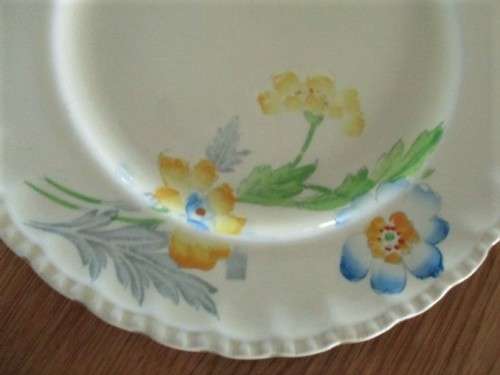 VINTAGE HAND PAINTED GRINDLEY "TANTA" PLATE