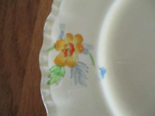 VINTAGE HAND PAINTED GRINDLEY "TANTA" PLATE