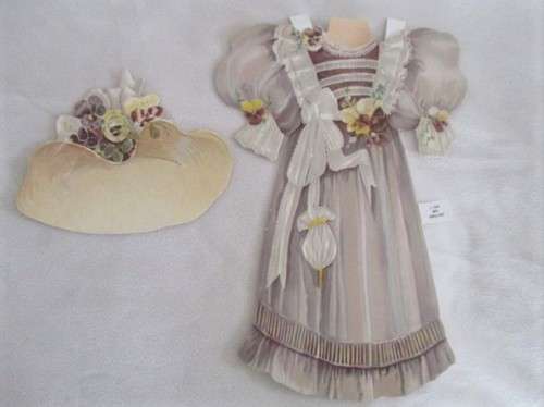 LARGE LADY JANE DRESS-ME  PAPER DOLL WITH FOUR DIFFERENT VICTORIAN OUTFITS IN ORIGINAL BOX