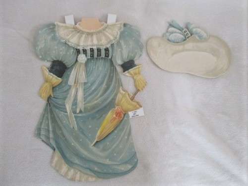 LARGE LADY JANE DRESS-ME  PAPER DOLL WITH FOUR DIFFERENT VICTORIAN OUTFITS IN ORIGINAL BOX