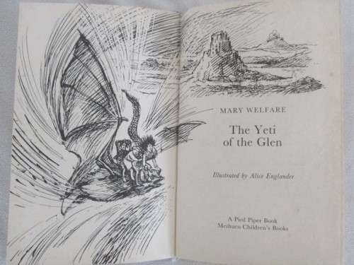 1987 1ST EDITION HARD COVER - JUST THE MOST DELIGHTFUL AND RATHER RARE BOOK - THE YETI OF THE GLEN