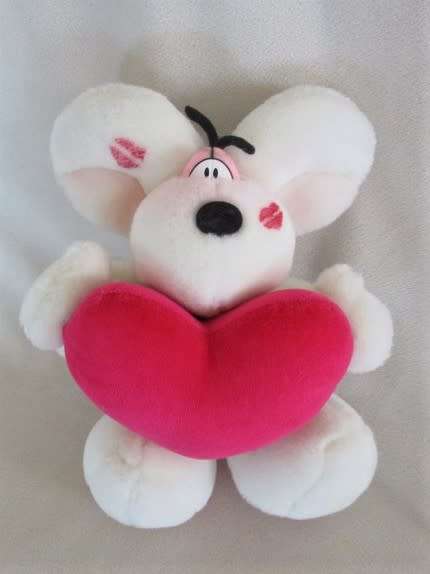 SOFT AND WHITE AND CLEAN AND FLUFFY - A GROUP OF SIX CUTE TOYS FOR BABY