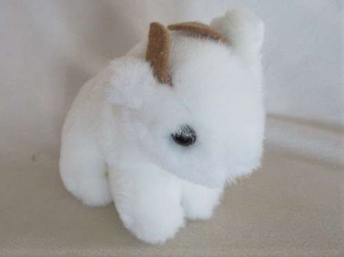 SOFT AND WHITE AND CLEAN AND FLUFFY - A GROUP OF SIX CUTE TOYS FOR BABY