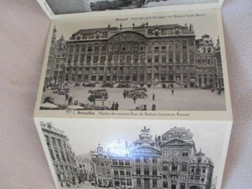 A LOT OF VINTAGE POSTCARDS - TWO BOOKLETS AND TWO LOOSE POSTCARDS