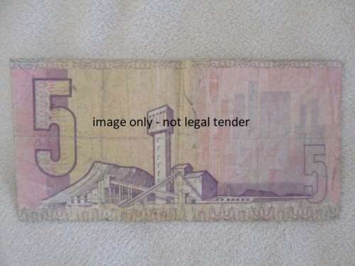 SOME OLD CIRCULATED SOUTH AFRICAN BANK NOTES IN ABSA FOLDER