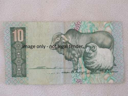 SOME OLD CIRCULATED SOUTH AFRICAN BANK NOTES IN ABSA FOLDER