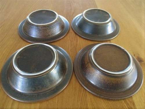 EIGHT STONEWARE SOUP/CEREAL BOWLS - ARABIA OF FINLAND - RUSKA