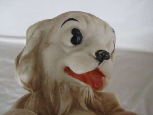 ADORABLE VINTAGE RUBBER PUP IN BOOT