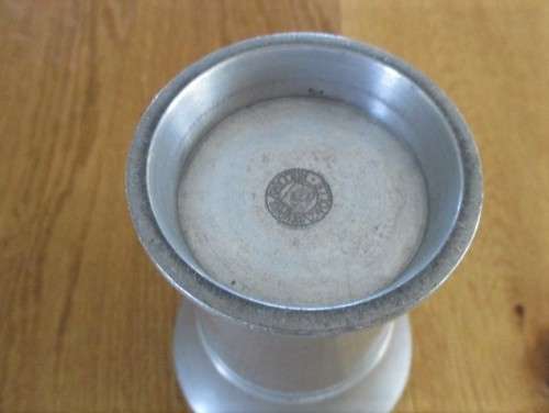 Antique Dutch Pewter Beaker - Kamphof Zwolle Holland - Circa early 1900s