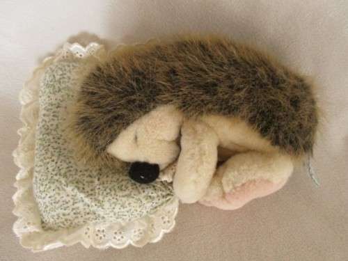 TWO CUTE AND COLLECTABLE RUSS BERRIE HEDGEHOGS