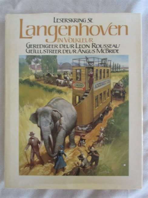 1983 - EERSTE UITGAWE, EERSTE DRUK LESERSKRING SE LANGENHOVEN IN VOLKLEUR - HARDEBAND MET STOFOMSLAG