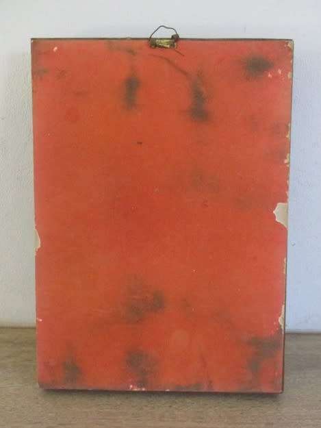 A VINTAGE BOXED FRAME DEPICTING VARIOUS FACIAL MASKS/CHARACTERS IN CHINESE OPERA