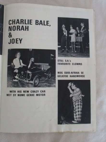 INSTANT NOSTALGIA!! RARE 1969/70 BOSWELL-WILKIE CIRCUS SOUVENIR PROGRAMME