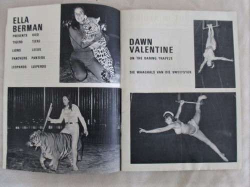 INSTANT NOSTALGIA!! RARE 1969/70 BOSWELL-WILKIE CIRCUS SOUVENIR PROGRAMME