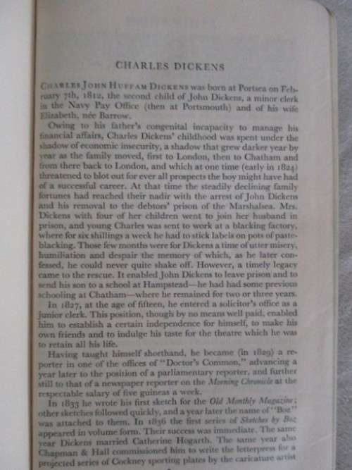 EARLY 1954 EDITION - CHARLES DICKENS - CHRISTMAS BOOKS - IN GREAT CONDITION