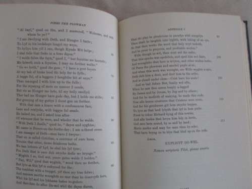 1969 HARD COVER -PIERS THE PLOWMAN A CRITICAL EDITION OF THE A-VERSION