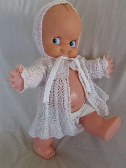 A GORGEOUS VERY LARGE 52CM TALL VINTAGE KEWPIE DOLL IN FANTASTIC CONDITION!