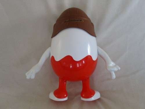 A LARGE 10" TALL KINDER EUROPEAN FERRERO SURPRISE EASTER EGG HOLDER