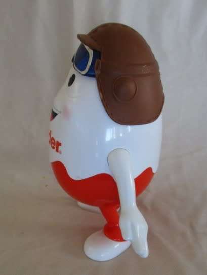 A LARGE 10" TALL KINDER EUROPEAN FERRERO SURPRISE EASTER EGG HOLDER