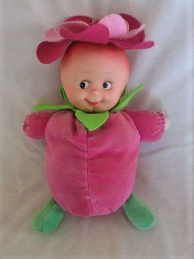 COLLECTABLE LES TOUFOUS FANTASY DOLL BY MUNDIA, FRANCE - THIS ONE IS CALLEDFLOWER