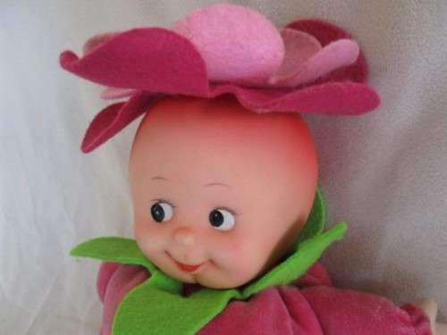 COLLECTABLE LES TOUFOUS FANTASY DOLL BY MUNDIA, FRANCE - THIS ONE IS CALLEDFLOWER
