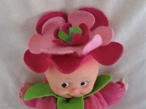 COLLECTABLE LES TOUFOUS FANTASY DOLL BY MUNDIA, FRANCE - THIS ONE IS CALLEDFLOWER