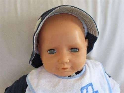 LARGE VINTAGE 1980's PRIMA BABY ANGEL DOLL - 60CM TALL