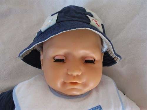 LARGE VINTAGE 1980's PRIMA BABY ANGEL DOLL - 60CM TALL