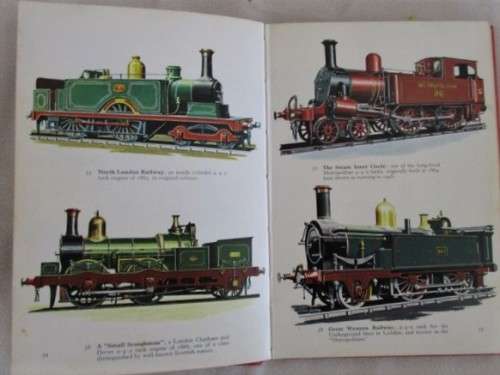 1964 - THE POCKET ENCYCLOPEDIA OF BRITISH STEAM LOCOMOTIVES IN COLOUR (HARD COVER)BY O.S. NOCK