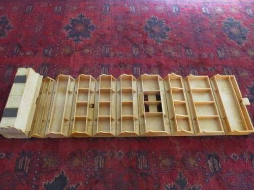 THE BEST EVER SEWING "BASKET" OUT (WON'T PART WITH MINE!) - ROLL-UP - GREAT FOR CRAFTS/DIY TOO