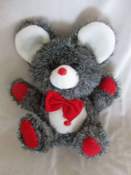 A SWEET BOWTIED HEUNEC, GERMANY GREY MOUSE