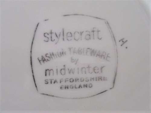 MIDWINTER STYLECRAFT PLATE - RARE BLUEBELLS DESIGN