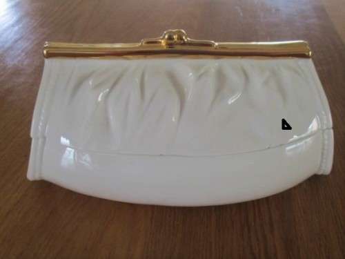 UNUSUAL!! LARGE ART DECO TRINKET DISH - PORCELLANE D'ARTE, ITALY