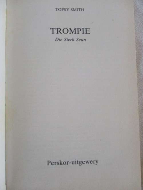 1980 HARDEBAND MET STOFOMSLG - TROMPIE DIE STERK SEUN - TOPSY SMITH